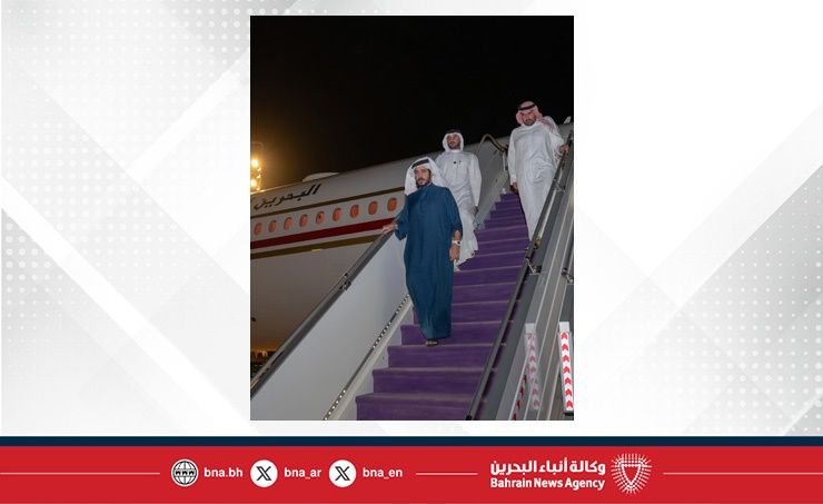 خالد بن حمد يصل إلى الرياض لحضور منافسات دورة ألعاب التضامن الإسلامي السادسة